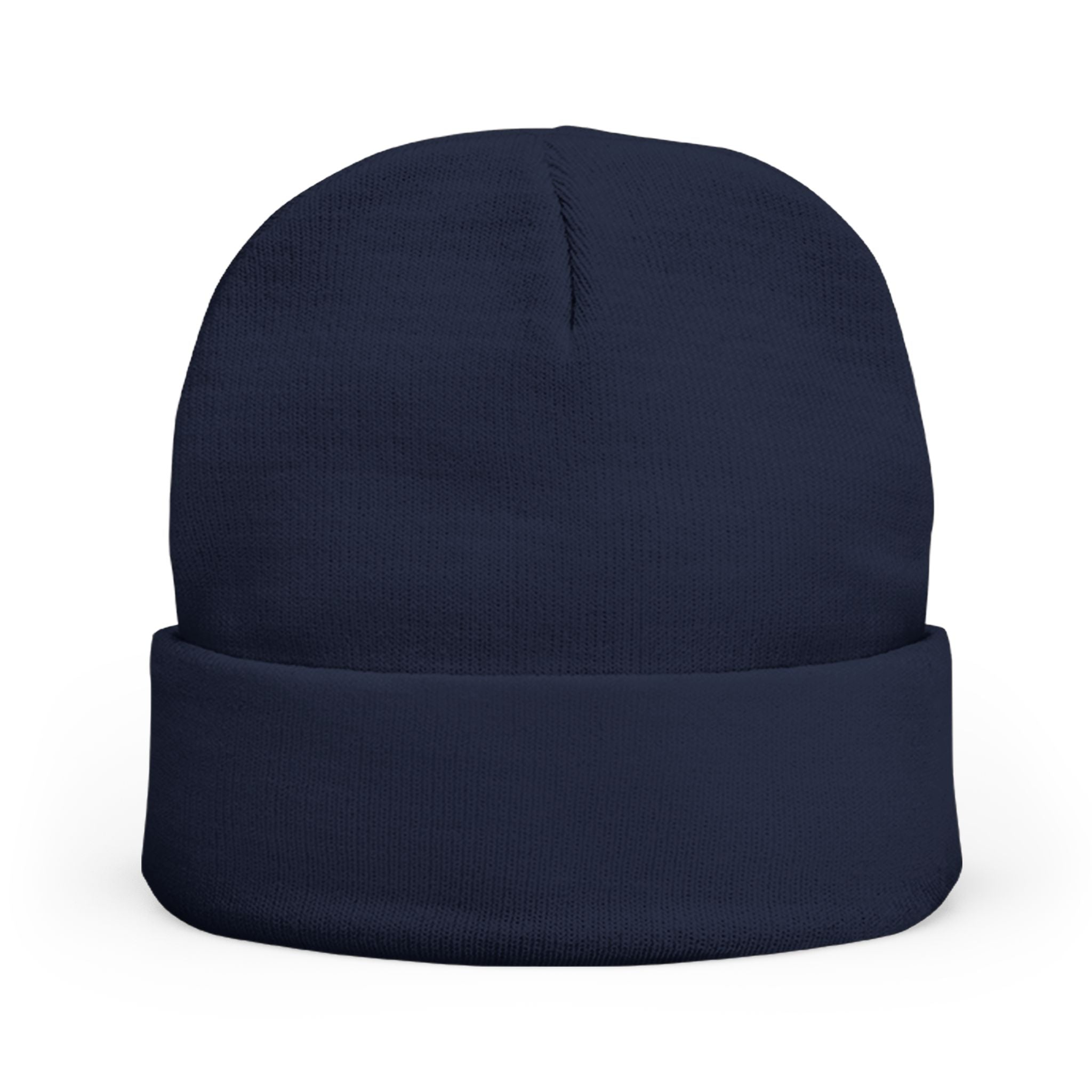 Minimal Gothic Embroidered Knit Beanie — S/H Winter Hat