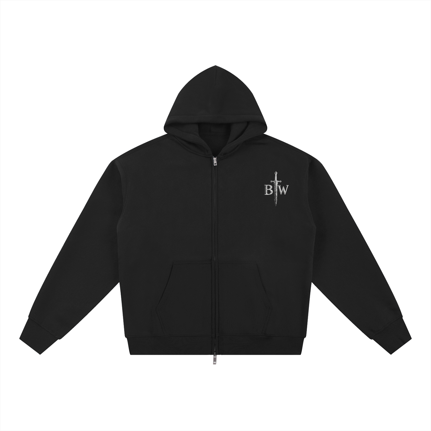 Salome - Essential Fleece Zip-Through Hoodie