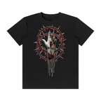 Severed Halo Front Graphic - Unisex Classic Crew Neck Cotton T-Shirt