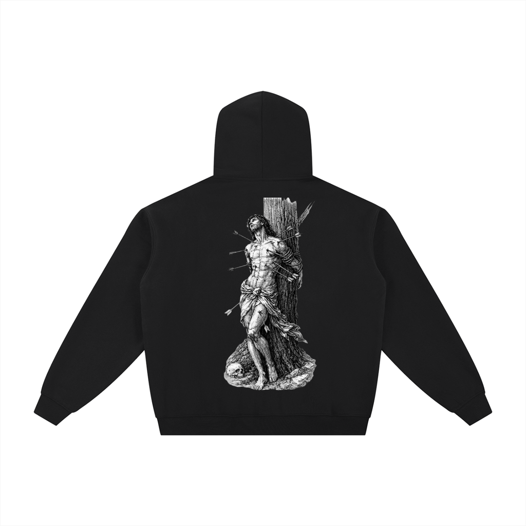 Saint Sebastian - Essential Fleece Zip-Through Hoodie