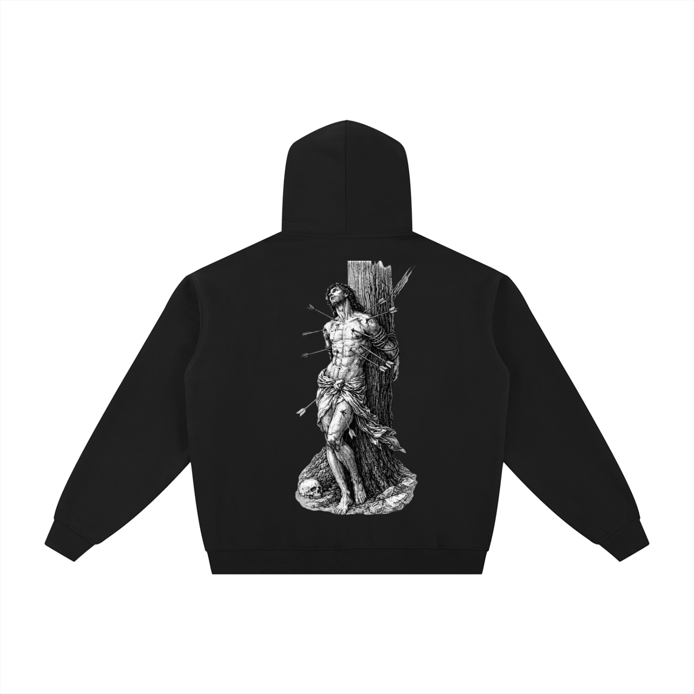 Saint Sebastian - Essential Fleece Zip-Through Hoodie