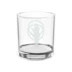 Severed Halo Engraved Whiskey Glass — 10.5oz Sipping Glass