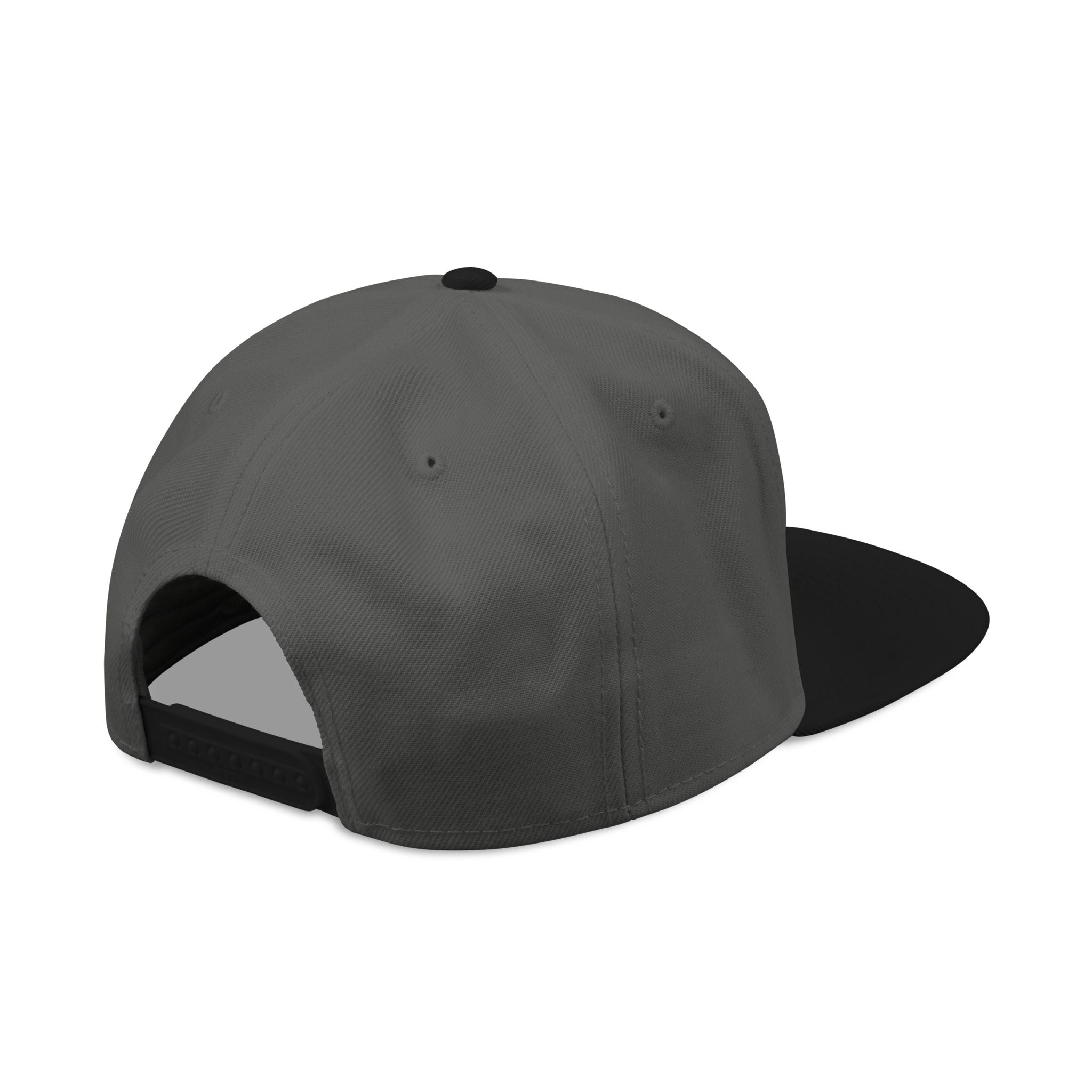 Embroidered S/H Snapback Hat — Classic Embroidered Logo Cap