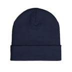 Minimal Gothic Embroidered Knit Beanie — S/H Winter Hat
