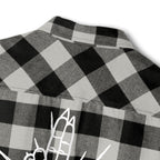 As Above So Below Back Graphic Flannel Shirt