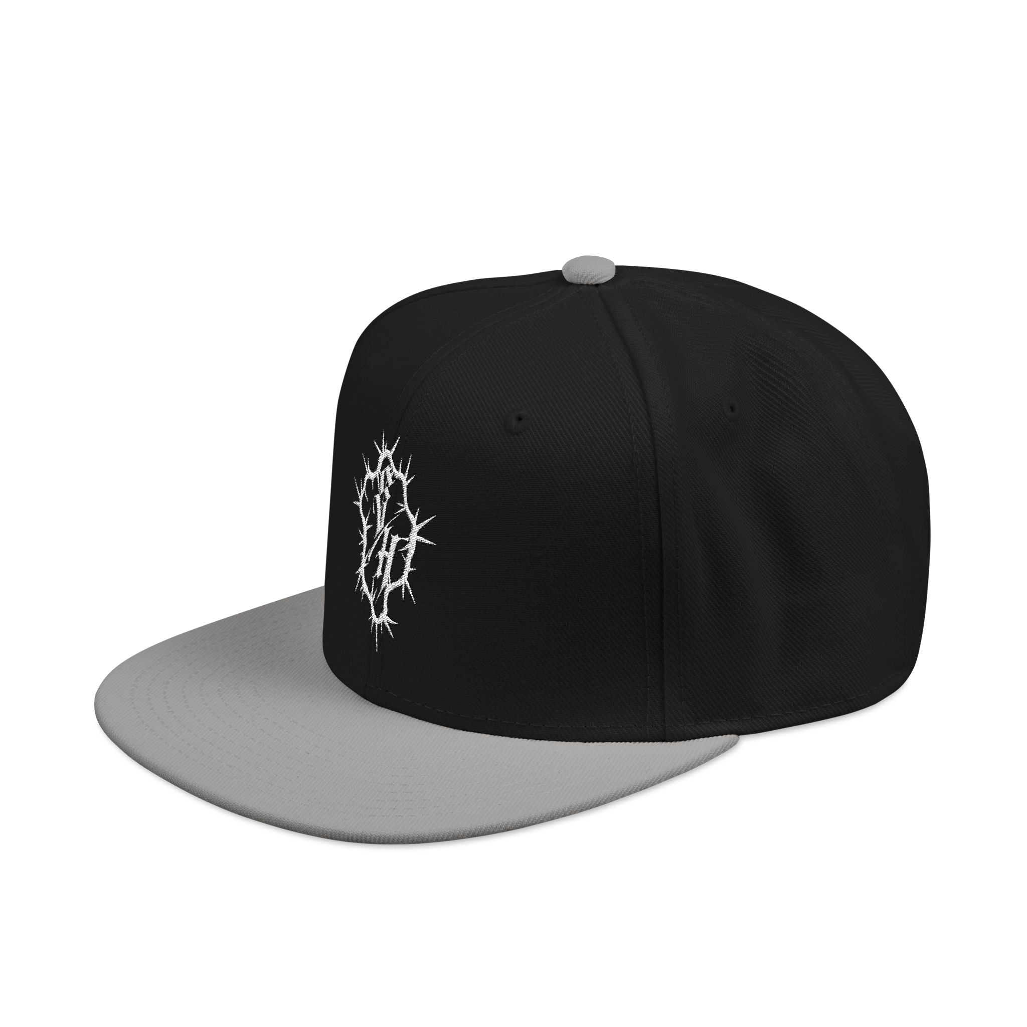 Embroidered S/H Snapback Hat — Classic Embroidered Logo Cap