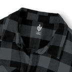 As Above So Below Back Graphic Flannel Shirt