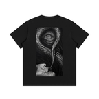 The Eye Charcoal drawing - Essential Cotton T-Shirt