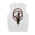 Severed Halo Front Graphic - Men's Sleeveless Cotton Tank Top