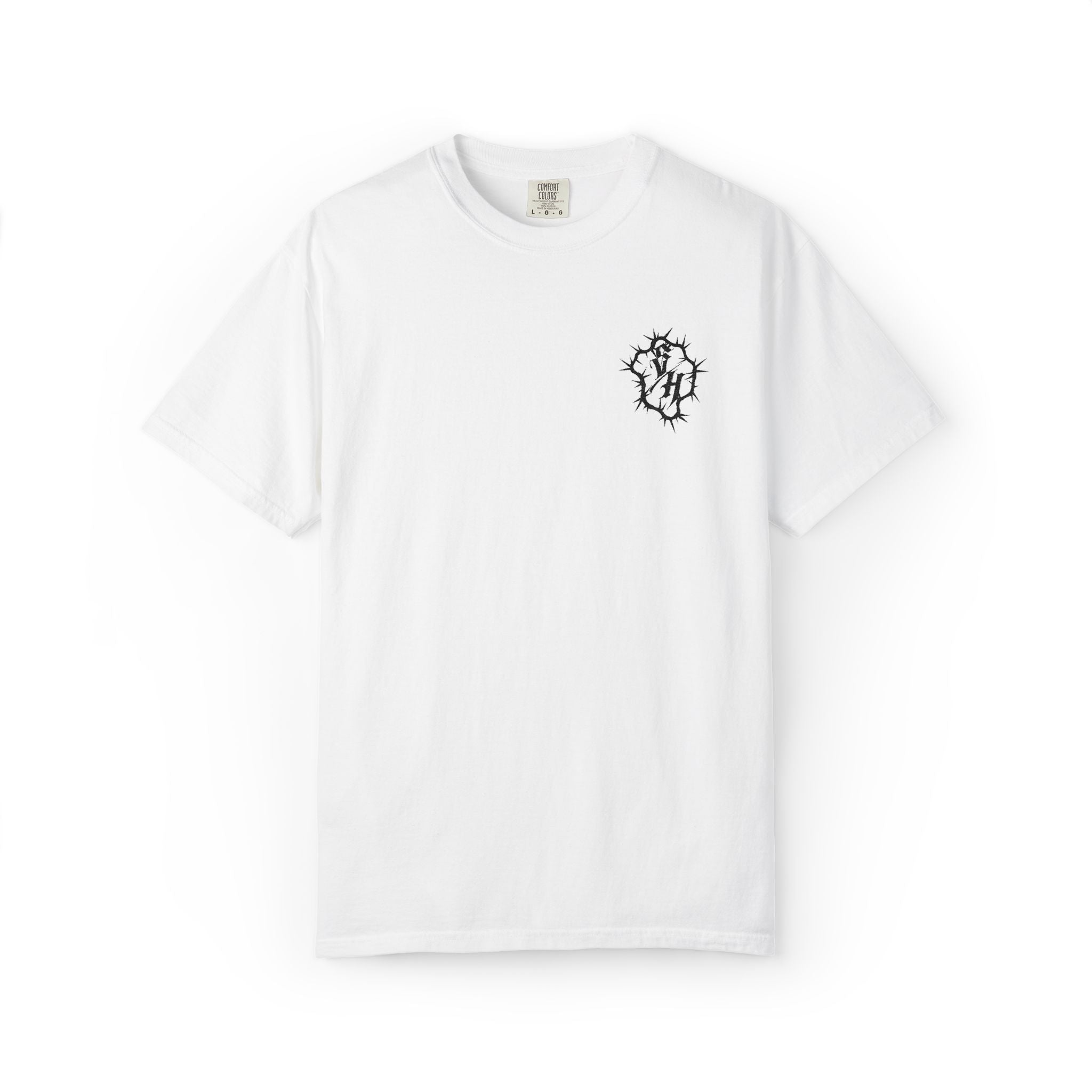 Embroidered Pocket Logo T-Shirt — Custom Color Choice