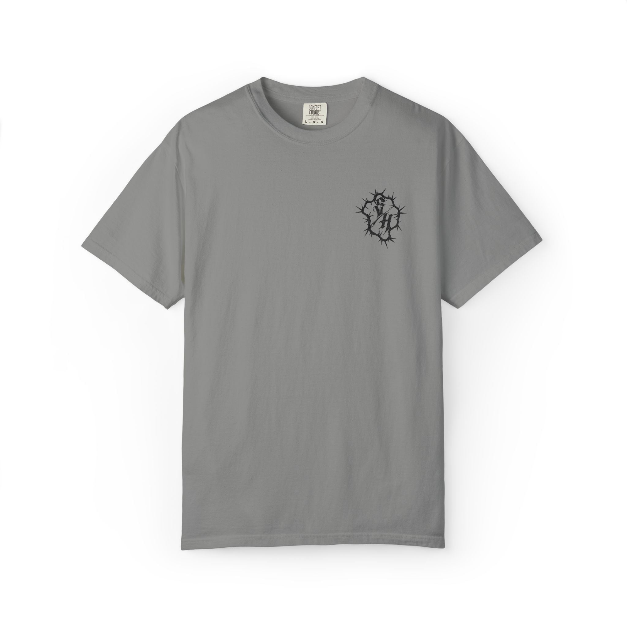 Embroidered Pocket Logo T-Shirt — Custom Color Choice