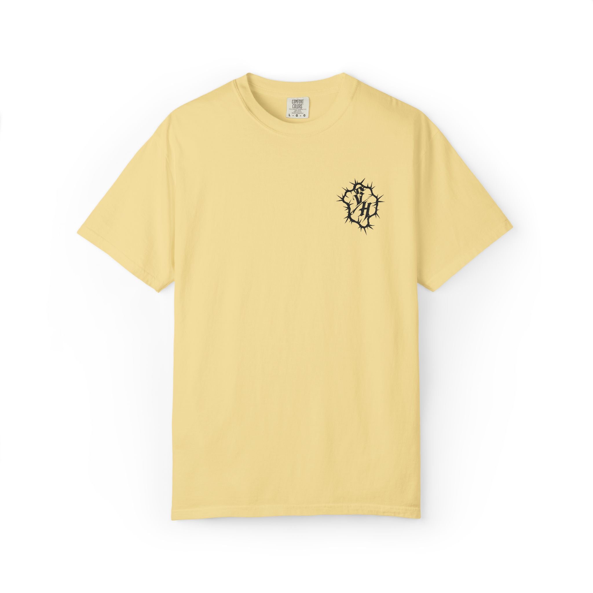 Embroidered Pocket Logo T-Shirt — Custom Color Choice