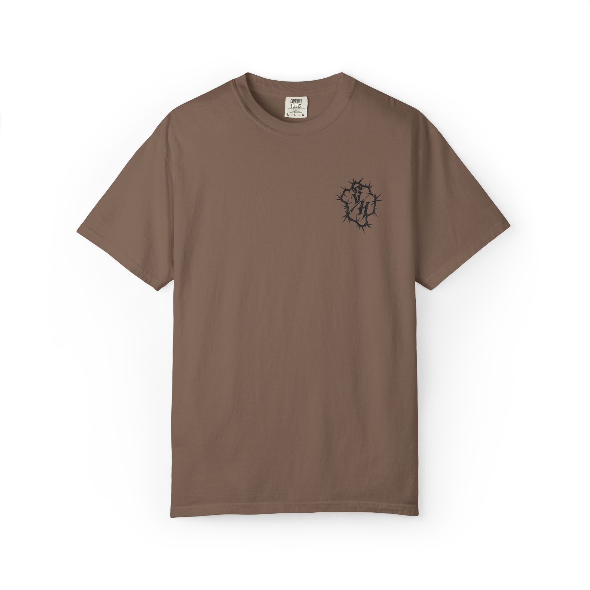 Embroidered Pocket Logo T-Shirt — Custom Color Choice