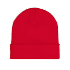 Minimal Gothic Embroidered Knit Beanie — S/H Winter Hat
