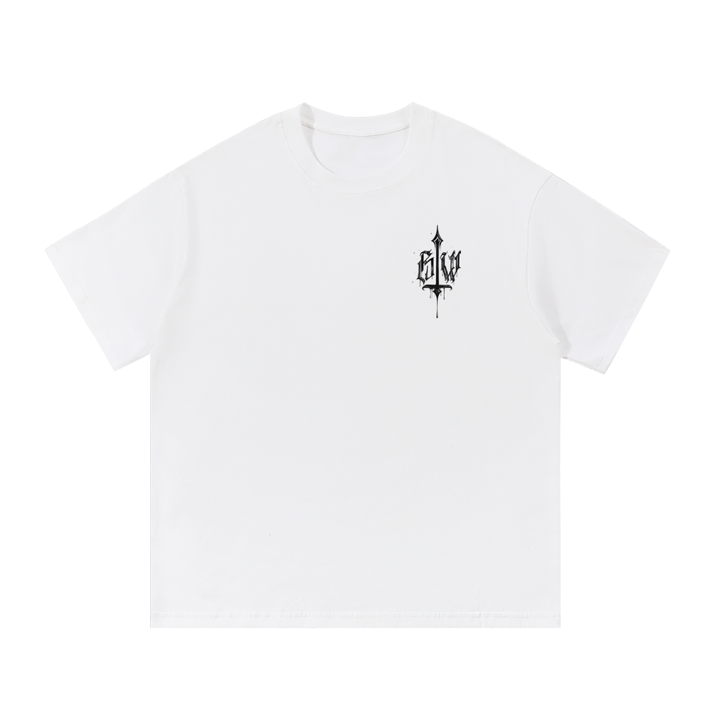 Saint Sebastian with Cross logo -  Essential Cotton T-Shirt