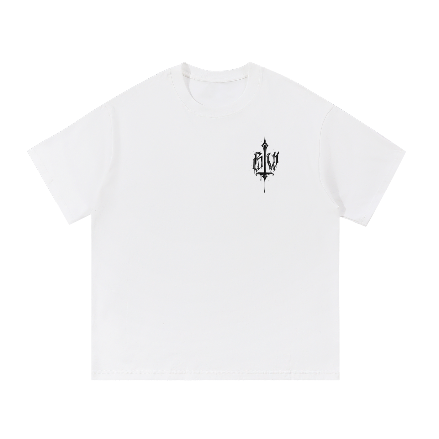 Saint Sebastian with Cross logo -  Essential Cotton T-Shirt