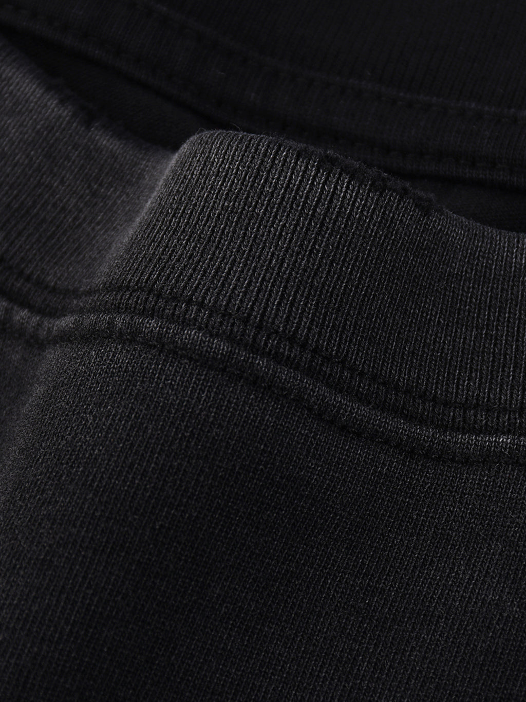 Salome - Snow Wash Raw Edge Cotton T-Shirt