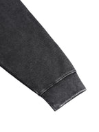 Calligraphy Cross - Mineral Wash Waffle Oversized T-Shirt