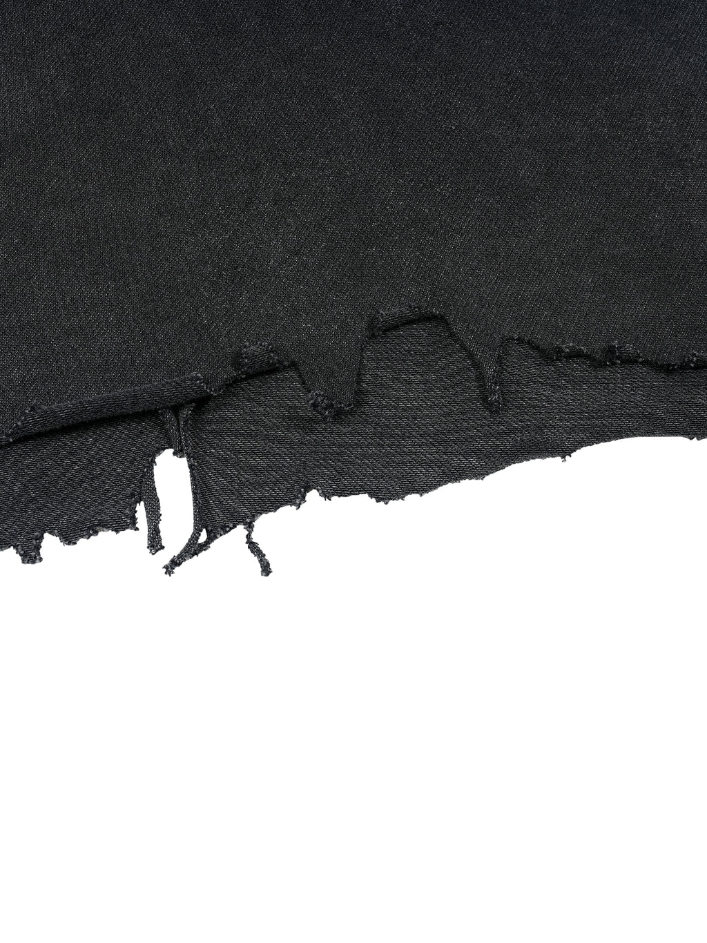 As Above So Below - Cropped Vintage Wash Boxy Distressed Hem T-Shirt